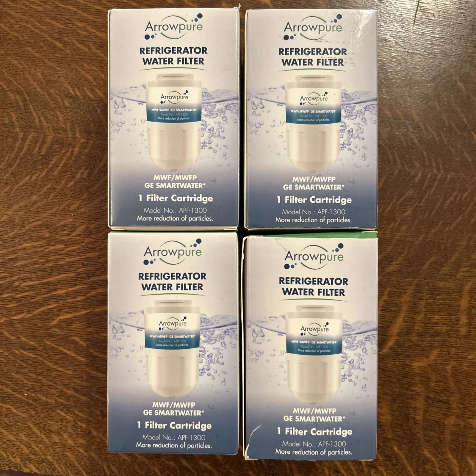 4 Arrowpure GE MWF Refrigerator Water Filter Smartwater Compatible Perfect Fit.
Opens in a new windo
