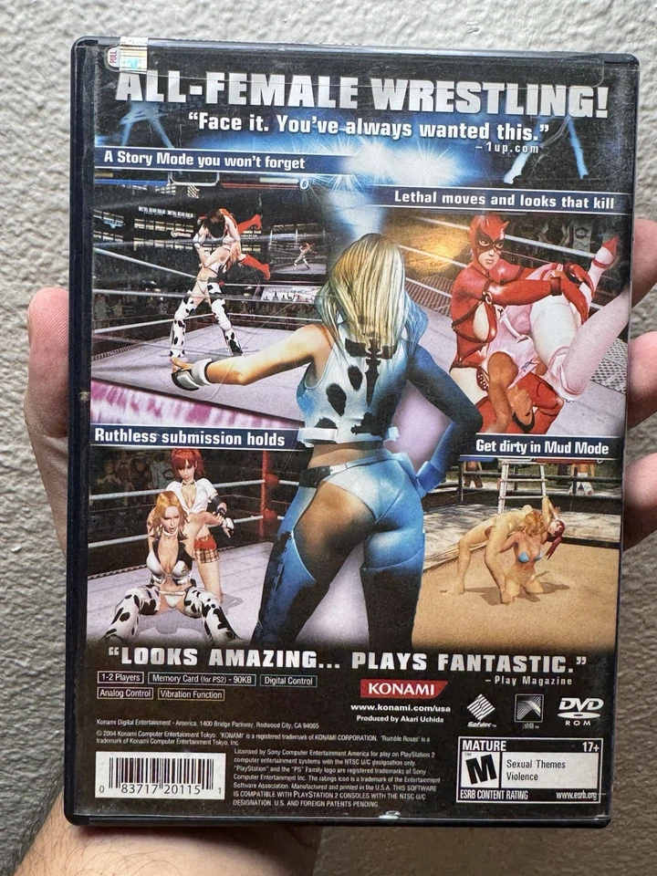 Rumble Roses PS2 (Sony PlayStation 2, 2004) CIB Testado Funciona Ótimo  - Imagem 2 de 4