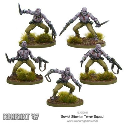 Konflikt '47 - Soviet Siberian Terror Squad - Warlord Games NEU
