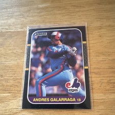 Donruss 1987 Andres Galarraga Montreal Expos Baseball Card #303