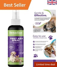 100ml Pet First Aid Spray - Kills Bacteria & Soothes Itchy Skin for All Animals