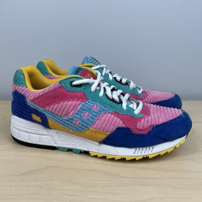 Saucony Men s Size 6.0 (W7.5) Shadow 5000 Patchwork Corduroy Athletic Shoes
