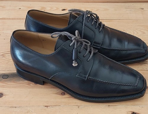 Loewe Herren Derby Schuhe Oxford Größe 8 US - Bild 5 von 16