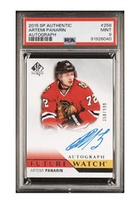 Artemi Panarin Rookie Card Checklist and Gallery - NHL Rookie of the Year 18