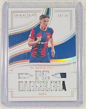 2023-24 Immaculate Collection Gavi Memorabilia Patch FC Barcelona #TN-G