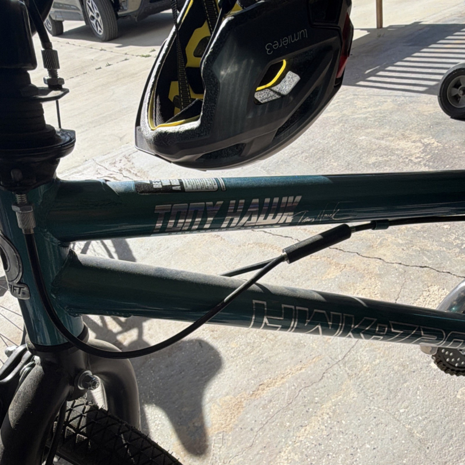 Hawk Tony Hawk 20in BMX Bike 1-Speed U-Brake w/ Training Whe