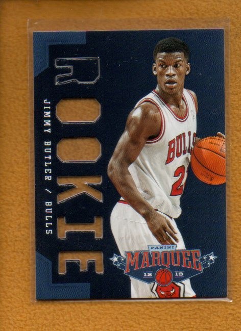 Jimmy Butler 2012-13 Panini Marquee Group III Rookies Laser Cut RC #348