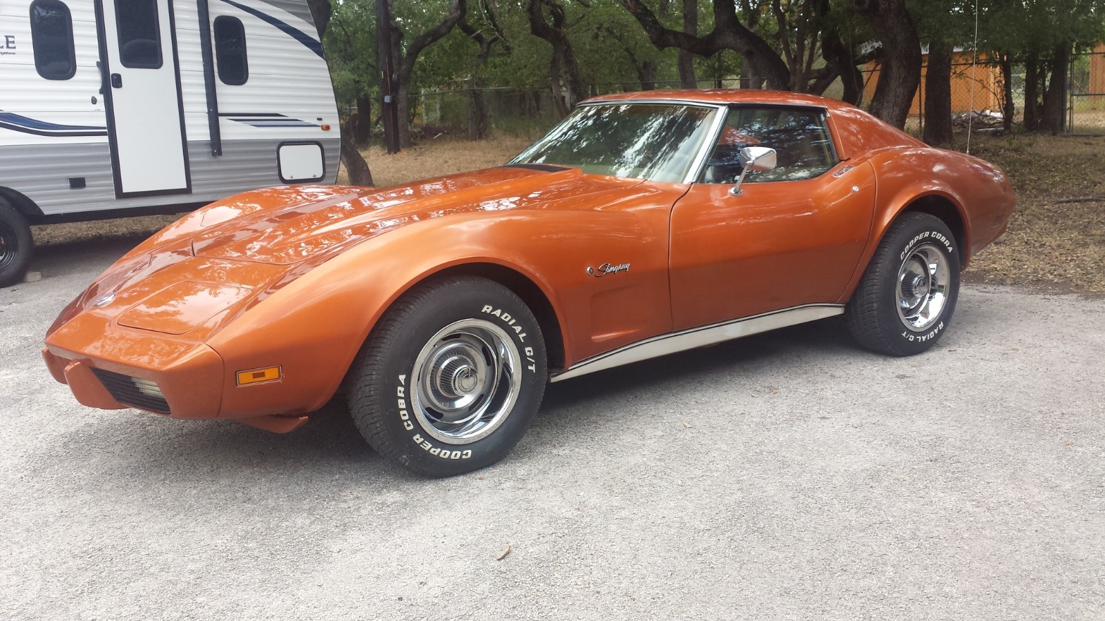 1975 Orange Chevrolet Corvette   | C3 Corvette Photo 3