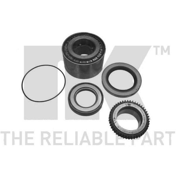 NK Radnabe Radlagersatz FüR Mitsubishi L 200/Triton Kj_ Kk_ Kl_ Ka_T Kb_T K7_T-image