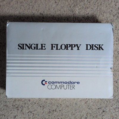 Commodore 1541 Floppy Disk Drive BOX | Original Inserts + Dust Cover (No Drive)