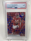 2020 Panini Mosaic Patrick Mahomes II Reactive Blue PSA 9