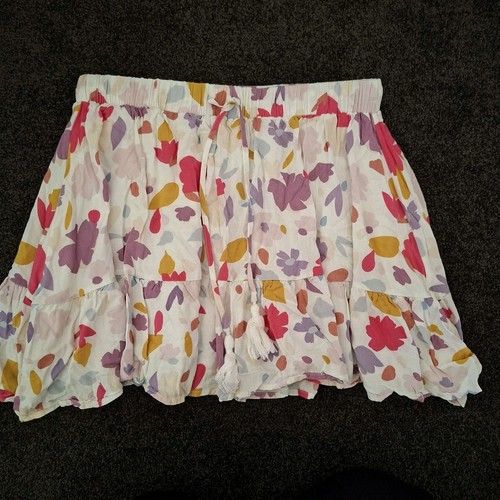 Paper Heart Floral Skirt Size 12 Lined With Tassels | eBay Australia