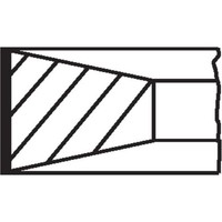 Mahle 040 06 N0 Kolbenringsatz FüR Peugeot Citroen Ford Volvo Mini Fiat Mazda 3