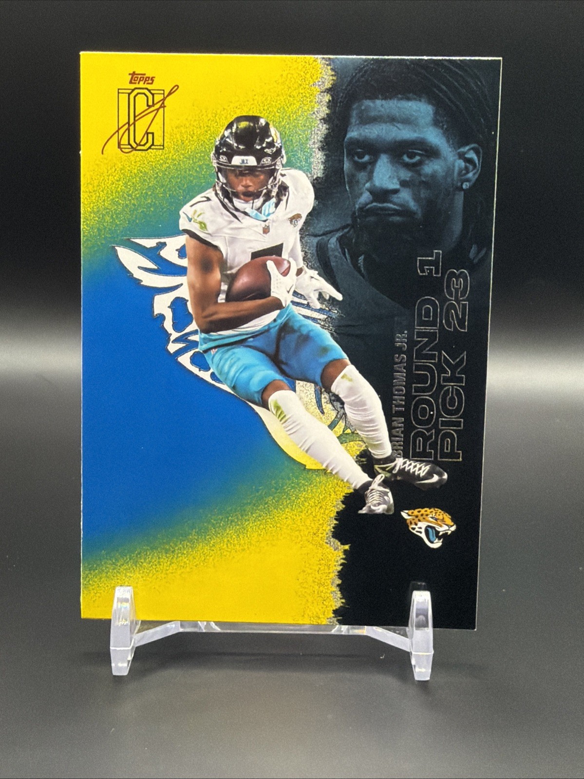 2025 Topps Signature Class BRIAN THOMAS JR. Yellow #79 Jacksonville Jaguars