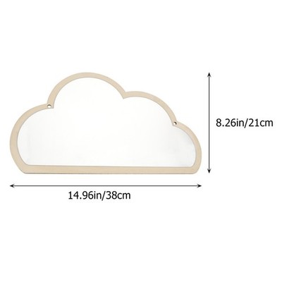 1pc Badezimmer Make-up Acrylspiegel hängende kosmetische Spiegel Wand montiert