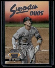 2021 Stadium Club #SD-1 Aaron Judge / Giancarlo Stanton Superstar Duos