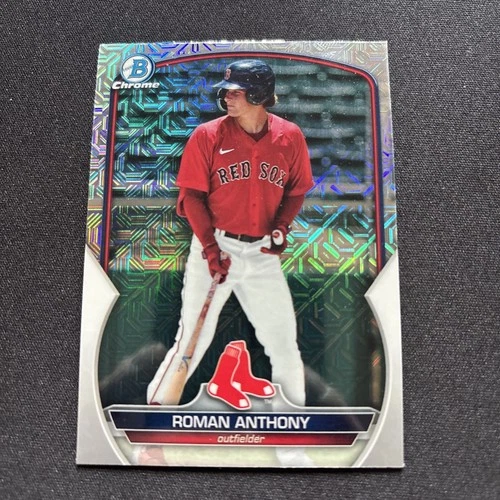 2023 Bowman Chrome - Prospects Roman Anthony #BCP-220 Mojo Refractor (RC)