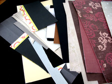 Creative Memories Lot Paper Sheets Parts Browns, Blacks, Metallic Printed Solid