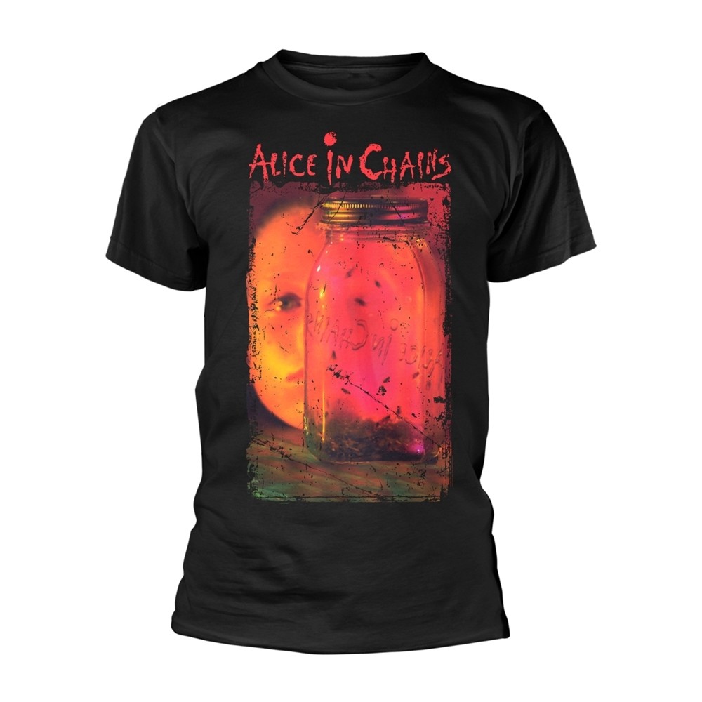 ALICE IN CHAINS - JAR OF FLIES BLACK T-Shirt, Front - Back Print X-Large