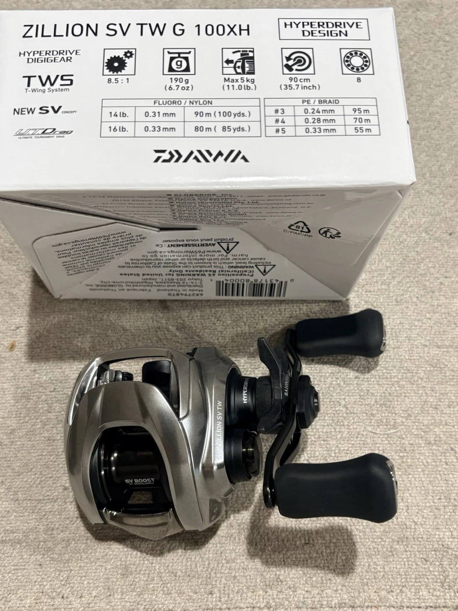 Daiwa Zillion Baitcasting Fishing Reels for sale - eBay