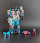 1988 G1 Transformers Powermasters Doubledealer Complete w/ Skar, Knok and Chest