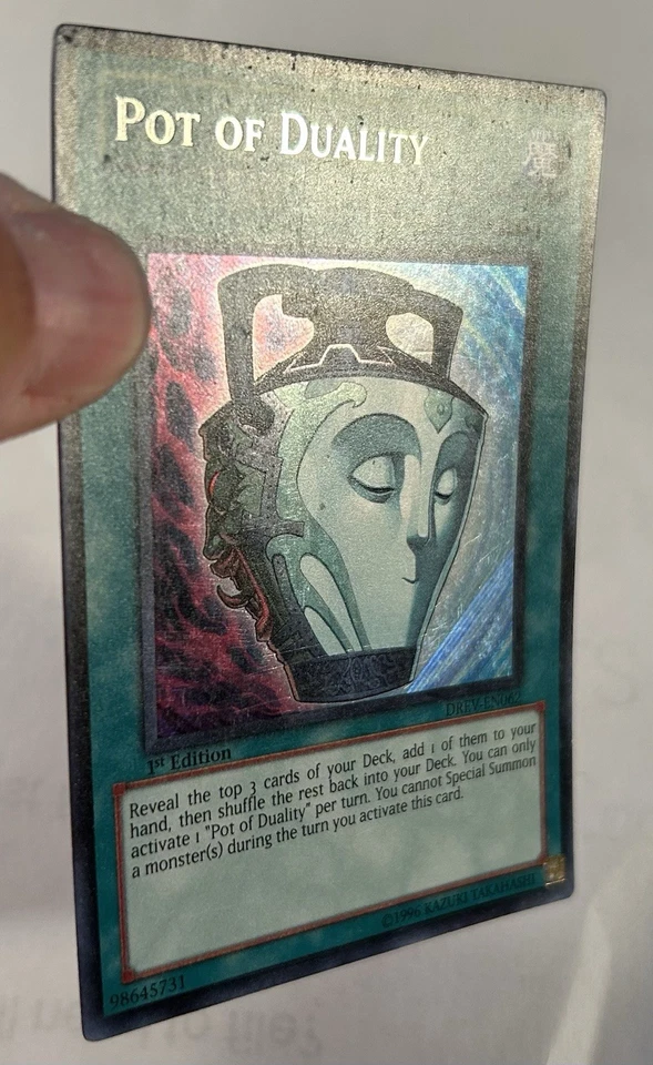 Yu-Gi-Oh! Pot of Duality DREV-EN062 Duelist Revolution LP - Image 2 of 4