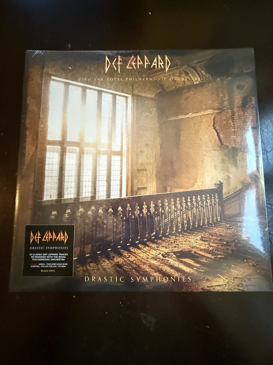 欧2LP Def Leppard,  Philharmoni Drastic Symphonies 00602445663392 Universal Music Reco /00520 Drastic Symphonies by Def Leppard / Royal Philharmonic Orchestra