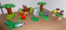 Lego Duplo Tierpark Zoo Elefant Tiger Krokodil Affe