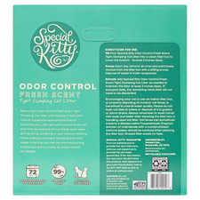 Special Kitty Odor Control Tight Clumping Cat Litter, Fresh Scent