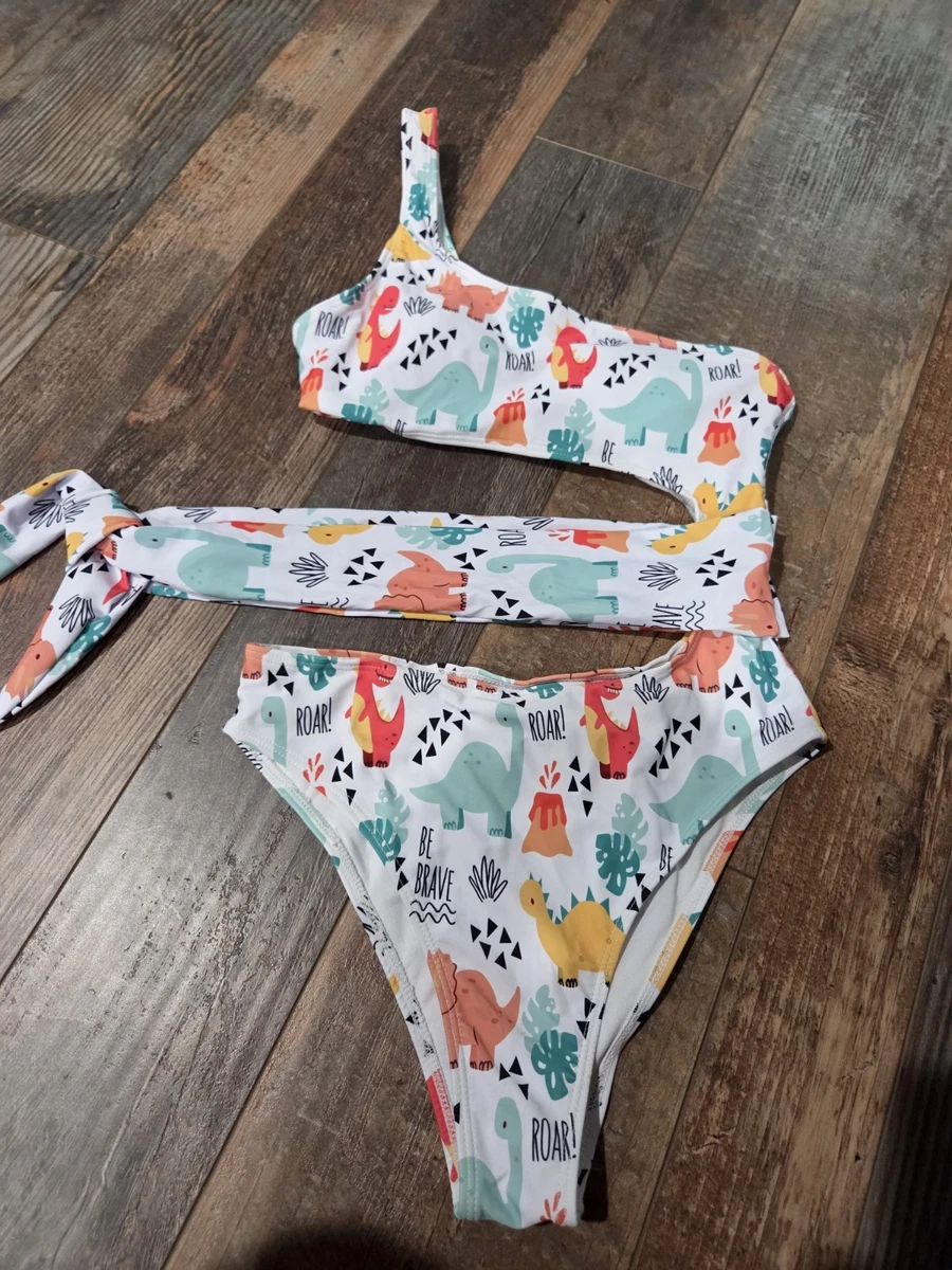 Heless Set De Natación Para Muñecas – Diseño Dinosaurio – 3 Piezas: Bañador, Chanclas Y Flotador – Apto Para Muñecas De 35-45 Cm – A Partir De 3 Años – Multicolor