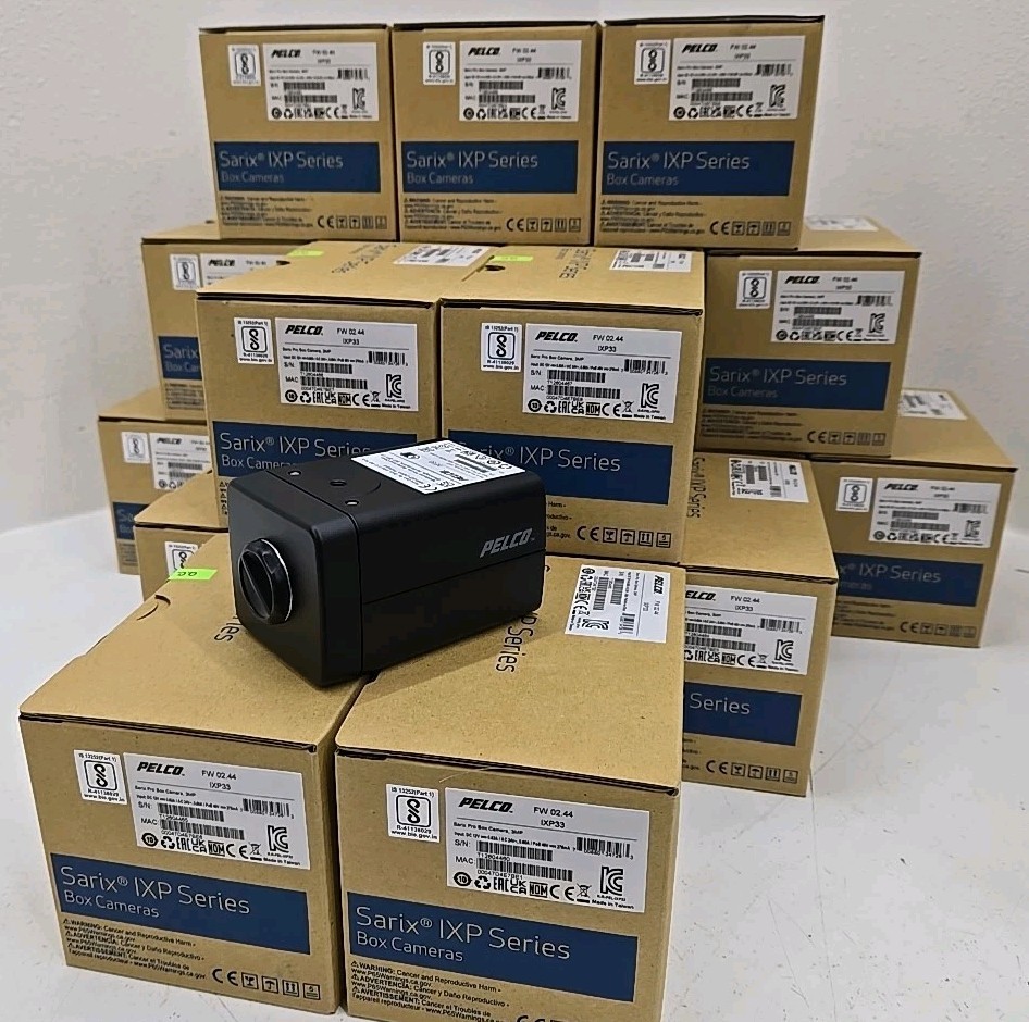 Pelco Sarix IXP33 3MP Professional Indoor Network Box Camera, MJPEG (No Lens)