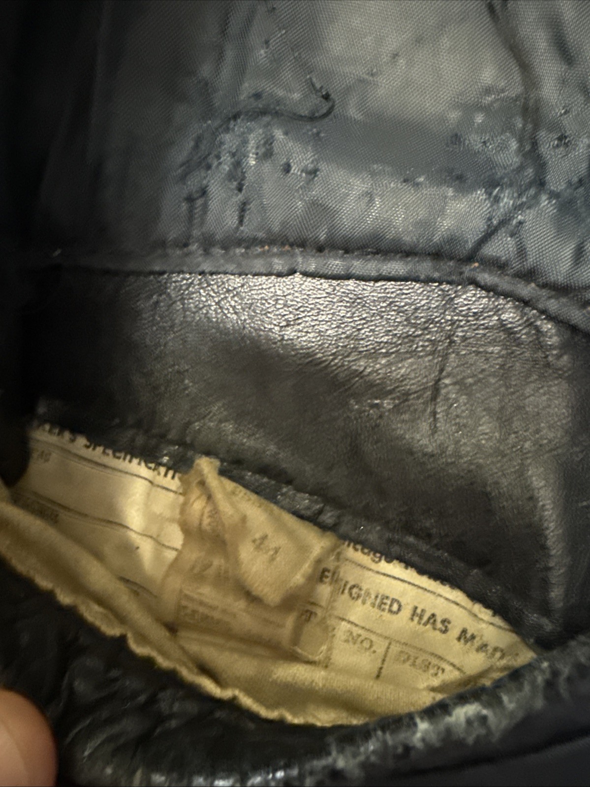 Chicago Police Vintage Leather Jacket By U.S Male By empire Of Chicago image 3