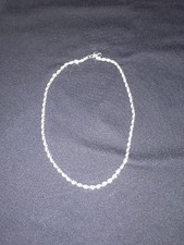 19 Inch Diamond Cut 925 Sterling Silver Chain Necklace 1/8 " Wide