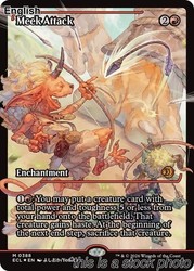 Meek Attack (0388) (Showcase) Foil - Lorwyn Eclipsed