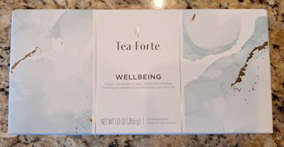 Wellbeing Organic Wellness Tea, Petite Presentation Box Tea Gift Set Sampler