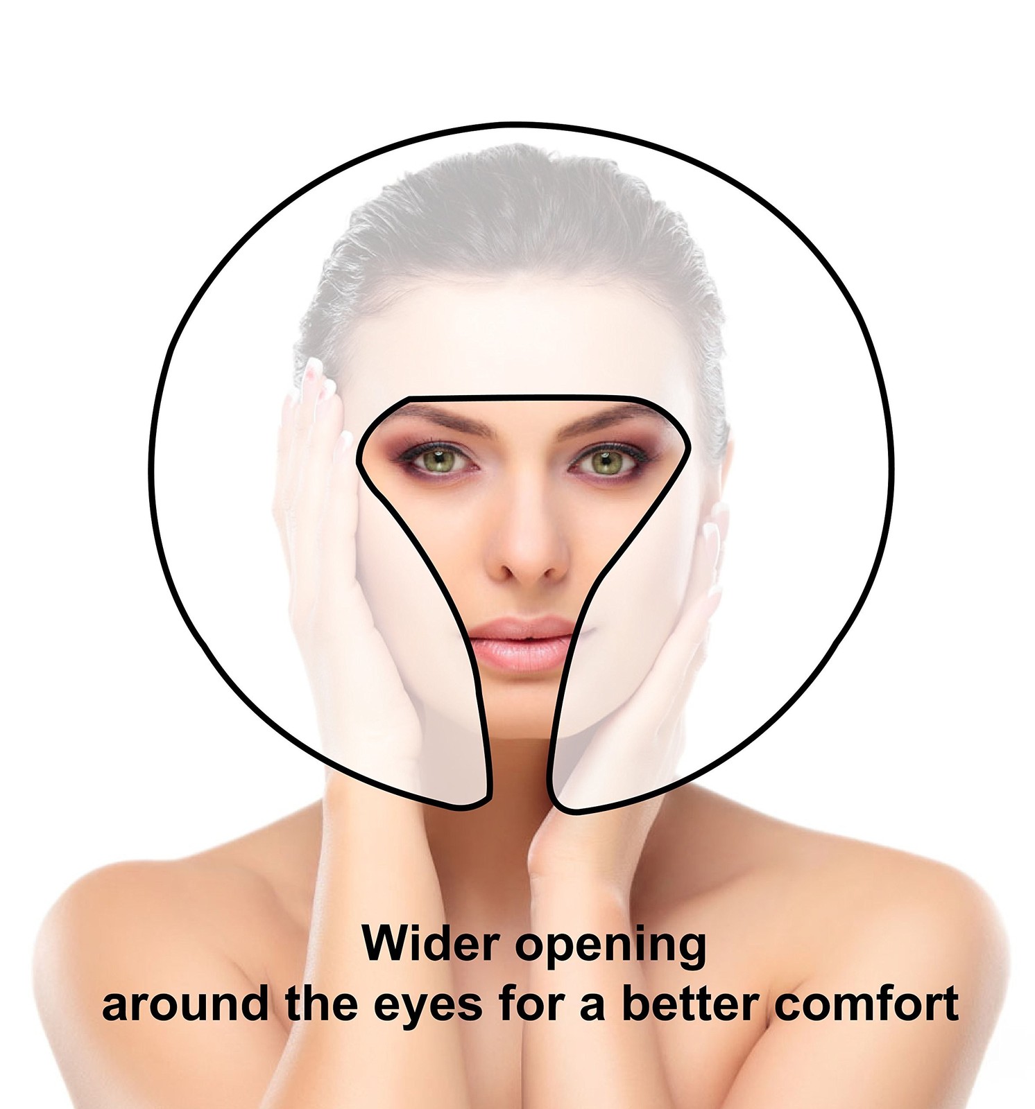 Master Massage Universal Headrest Face Cushion/face Pillow for Massage Table-...