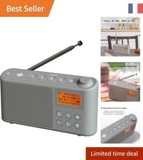 Radio Numérique DAB Portable avec Alimentation Secteur et Autonomie Illimitée
