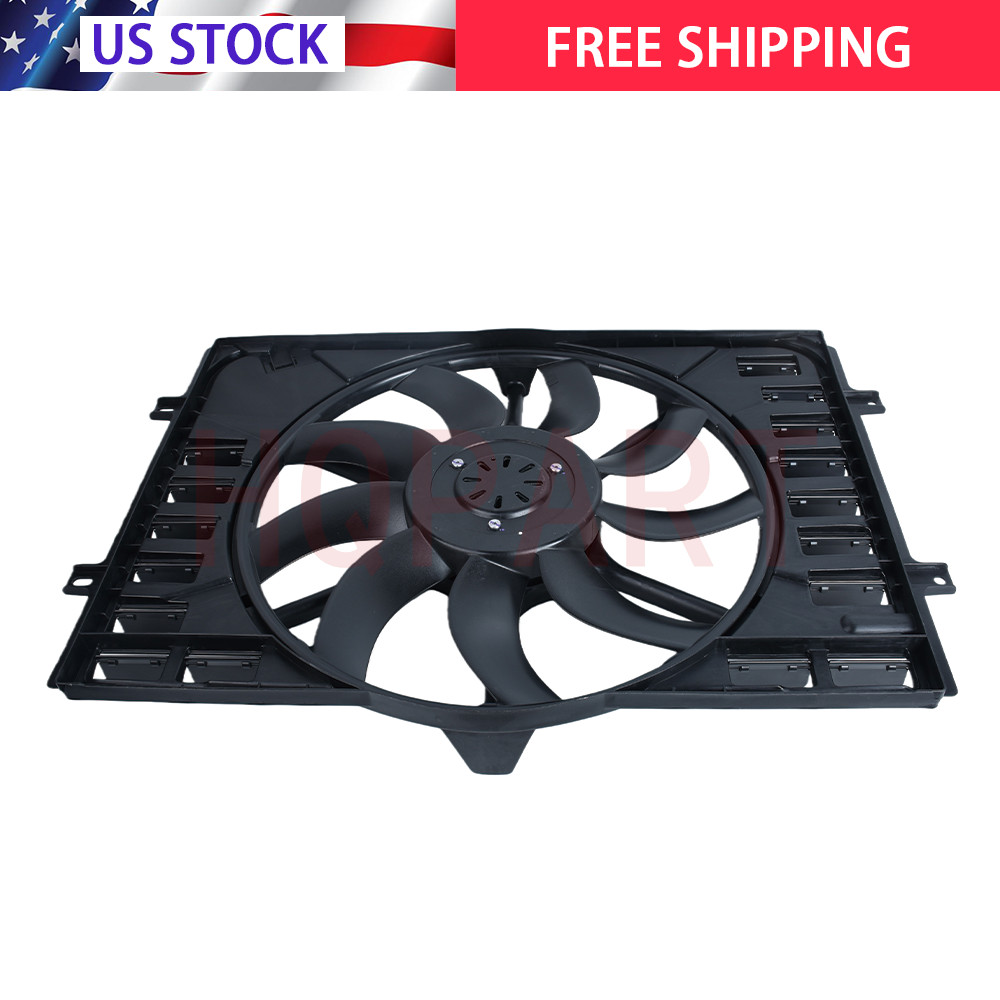 3W0121205E Radiator Cooling Fan Motor Assembly For Bentley Flying Spur 2014-2019