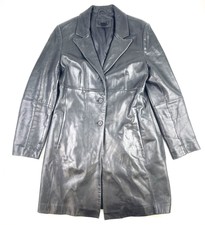 Vintage Women’s Frenchi Lamb Leather Trench Coat Size Xl