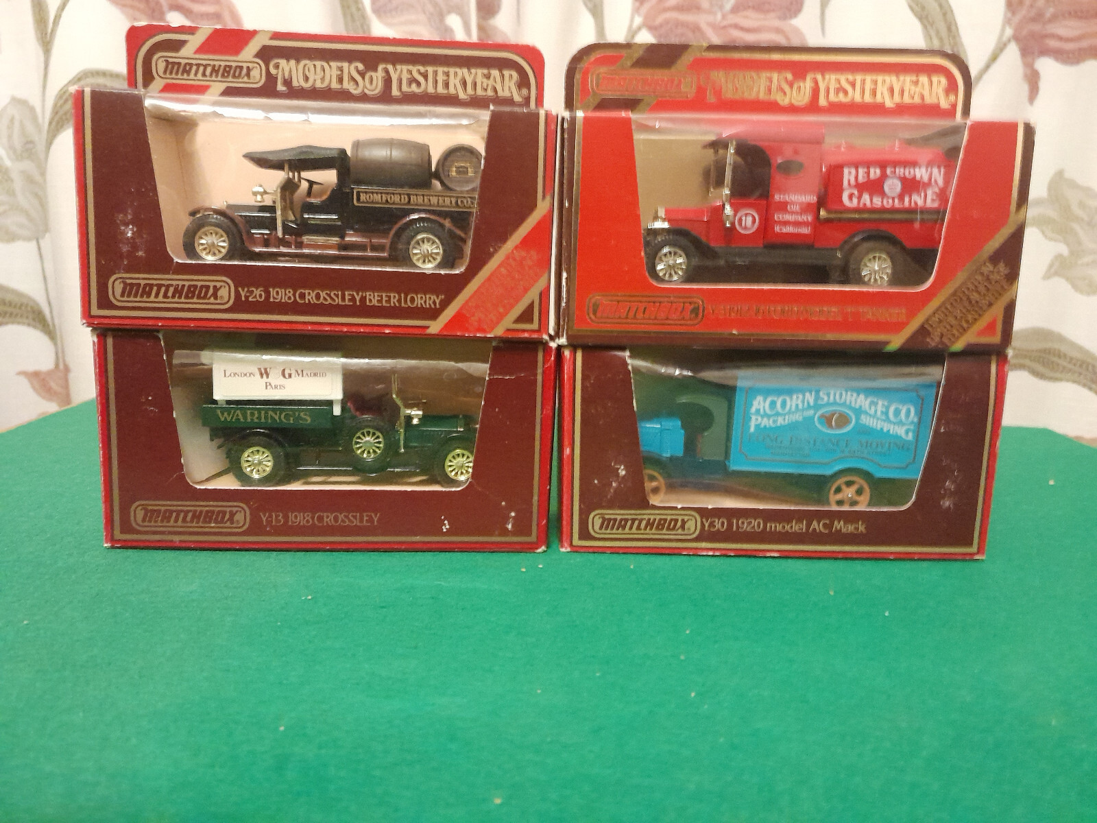 MATCHBOX MODELS OF YESTERYEAR X 4   ALL VGC BOXED