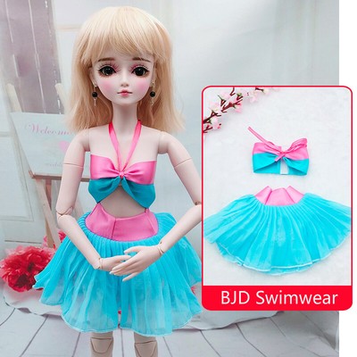 Gothic Lace Dress with Headband for 1//3 60cm Night Lolita BJD SD Dolls