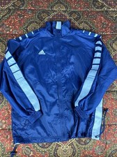 Adidas Team Vintage Windbreaker Jacket Track Soccer Mens sz M