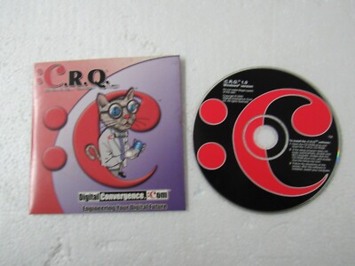 C.R.Q. 1.0 WINDOWS Version by Digital Convergence Company, 2000 - the CD-ROM CD