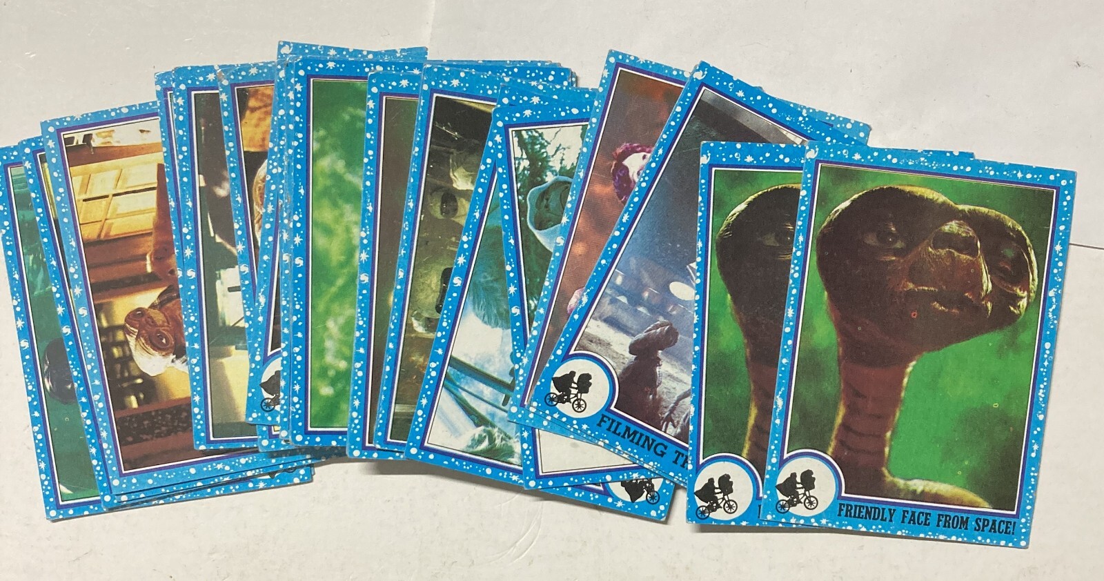 Vintage ET Trading Cards, Lot of 29, 1982 eBay