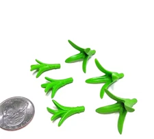 Playmobil Plant Parts 6 pcs. Light Green Greenery Foliage Garden Landscape A32