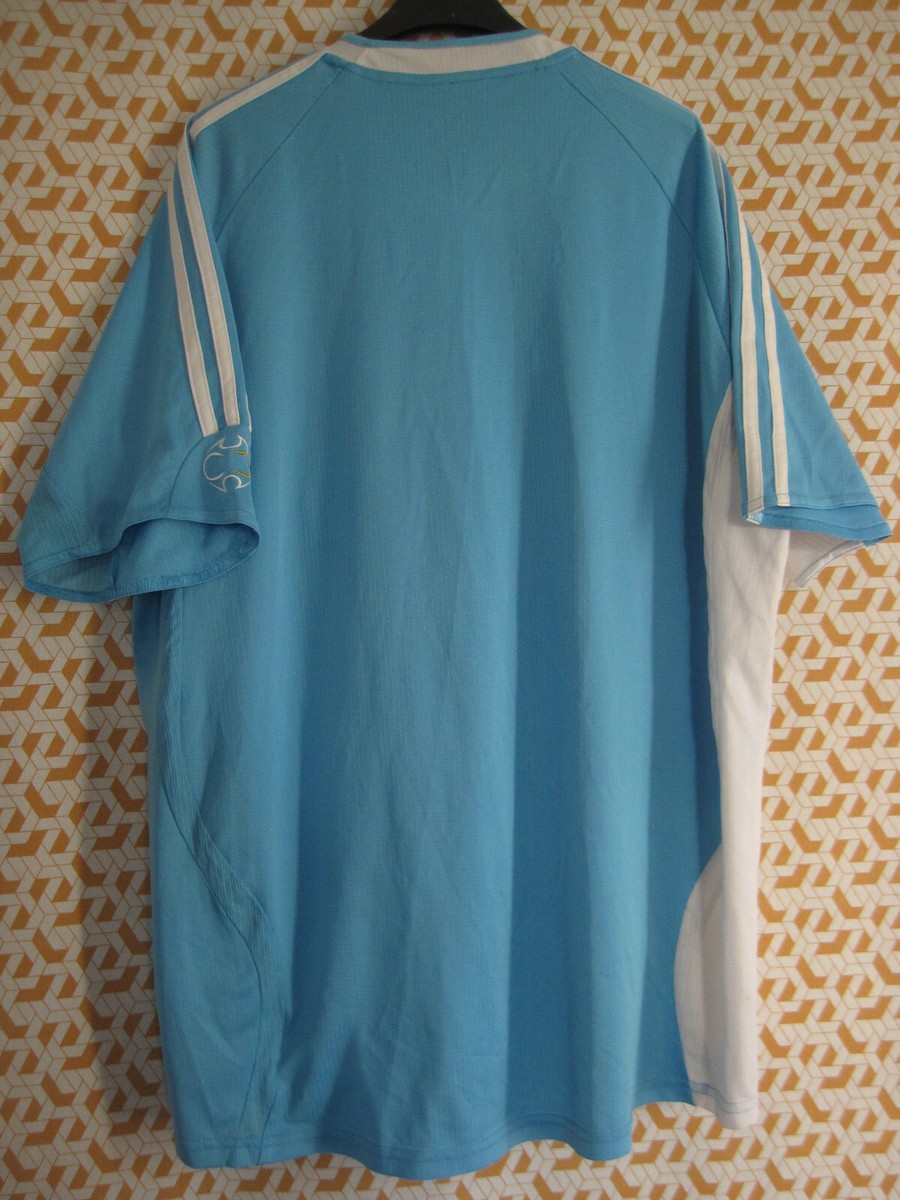 Olympique Marseille Visitante Camiseta de Fútbol 2005 - 2006. Sponsored by n9uf Telecom