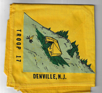 BSA Troop 17 Denville, N.J. Neckerchief [MX-3539]