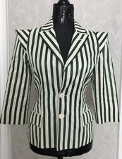 Jean Paul Gaultier 100% Silk Authentic Designer Net A Porte Jacket 40 Rrp £2900