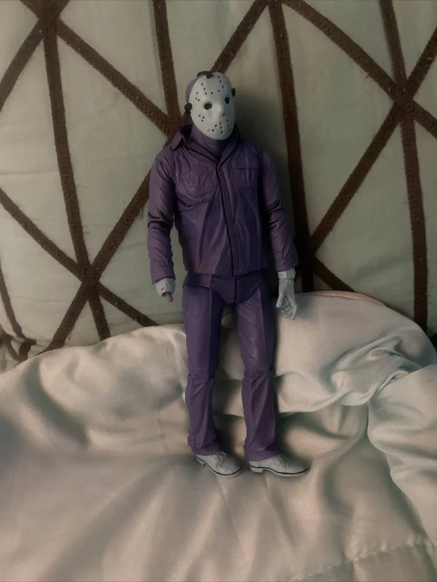 NECA Friday the 13th 8 Bit Jason Voorhees Figure Missing Hand