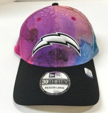 Los Angeles Chargers NE 2022 NFL Tie Dye Crucial Catch Flex-Fit Hat